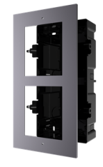 DS-KD-ACF2/Plastic Ramka z puszką do montażu podtynkowego, 2- modułowa, HIKVISION