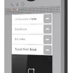 DS-KV8413-WME1(C)/Flush Stacja bramowa "Villa" 2 generacji, 4-lokal, 2 MP