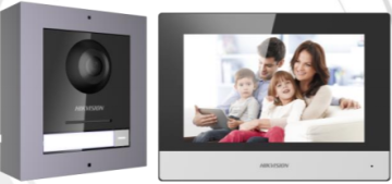 DS-KIS602(B)/EU Zestaw wideodomofonowy IP do domów,