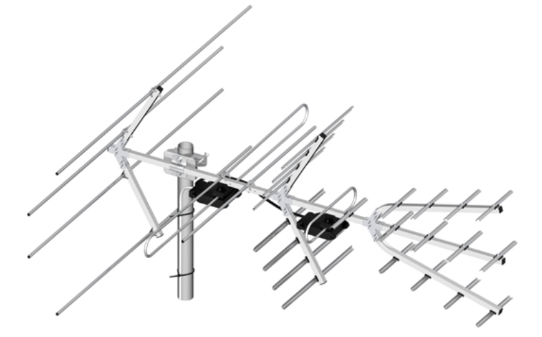 Dipol 28/5-12/21-60 Antena TV UHF/VHF