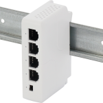 EXT-POE3DIN Extender PoE 1xIN/3xOUT 100Mb/s