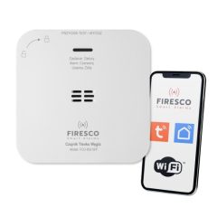 FCO-850 WF Autonomiczna czujka tlenku węgla, f. komunikacji