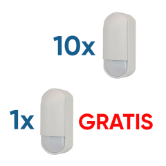 ZZ-10x-FLX-S-DT-X5+GRATIS(FLX-S-DT-X5) 10 czujek FLX-S-DT-X5 + czujka FLX-S-DT-X5 GRATIS