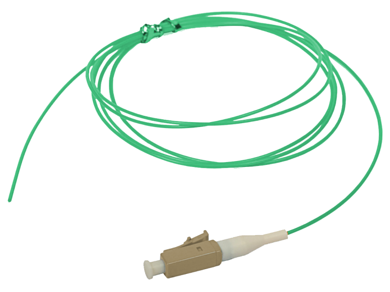 FOI-LC-5MM-2-3 Pigtail MM OM3 1G 50/125 wtyk LC dł. 2 m