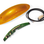 G02801 Lampa ostrzegawcza w kształcie kopuły do szlabanów