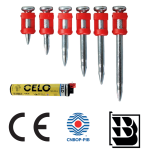 9321000XHA GWÓŹDŹ DO BETONU XHA STAL HCR 32MM 1000szt dla FOX / AG, 9321000XHA, /1000 szt./, CNBOP, CELO