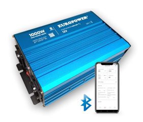 INV/12/1000/PS/S/B Przetwornica czysty sinus 1000W-12VDC, Bluetooth