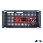 IP-8-20-R5U0 Switch PoE do 8 kamer IP, w obudowie rack ABOX-R5U0, z zasilaczem 96W, niezarządzalny, 10 portów