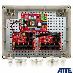 IP-9-11-L2 Switch PoE do 9 kamer IP, w obudowie zewnętrznej ABOX-L2, z zasilaczem 96W