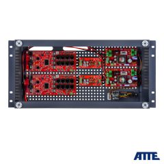 IPUPS-16-20-R5U0 Switch PoE do 16 kamer IP, w obudowie rack ABOX-R5U0 (2x AKU 18Ah), z zasilaczem buforowym 144W