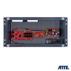 IPUPS-8-20-R5U0 Switch PoE do 8 kamer IP, w obudowie rack ABOX-R5U0 (2x AKU 18Ah), z zasilaczem buforowym 72W