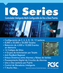 IQ100012LAN Płyta kontrolera IQ100012LAN, zasilanie 12V DC, wbudowany modu LAN