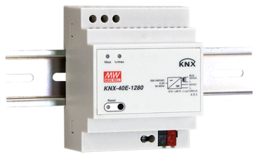 KNX-40E-1280 Zasilacz magistrali KNX, 1280mA