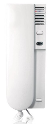 LY-8-WHITE Unifon cyfrowy z sygnalizacją wywołania - LED, z głośnikiem zapewniającym głośne wywołanie, LASKOMEX