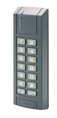 MCT12E-IO Zewnętrzny czytnik EM 125kHz Unique/Z klawiaturą/ Wbudowane linie we/wy, ROGER