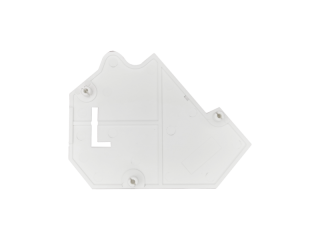 MKA-D-2 Pokrywa zamykająca adapter na szynę DIN (MKA-D-1)