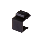 MKA-Z-C Adapter zaślepka otworu keystone, black