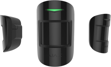 MotionProtect Plus BLACK Bezprzewodowa czujka PIR+MW, czarna