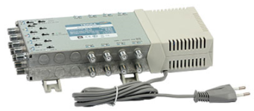 MR-916L/TERRA Multiswitch MR-916L TERRA klasa A, 9-wejściowy, 16-wyjściowy z aktywną naziemną, DIPOL