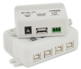 MUSB-4/1So v3.2 Przedłużacz myszy USB, odległość do 1200m