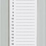 NP-2512 Panel ze stali nierdzewnej, wersja pionowa, do paneli zewnętrznych poziomych np. CP-2513 , LASKOMEX