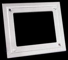 NP-3000-SILVER Panel informacyjny do paneli zewnętrznych malowanych proszkowo, kolor srebrny , LASKOMEX