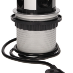 OR-AE-1341 Gniazdo meblowe ORNO/ wysuwane z blatu/ 4x250V AC/ z przewodem 1,5m