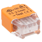 OR-SZ-8004/2/10 Szybkozłączka 2-przew;Drut 0,5-2,5;300V