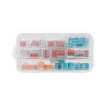 OR-SZ-8006 Zestaw złączek wciskanych i zaciskowych 65 szt.