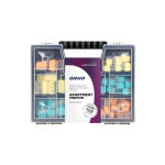 OR-SZ-8009 Zestaw złączek wciskanych i zaciskowych 109 szt.