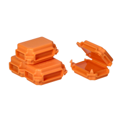 OR-SZ-8016/B4 4x puszka żelowa IP X8, pomarańcz, mała