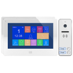 OR-VID-EX-1064/W Zestaw wideodomofonowy dwurodzinny Orno Felis Memo