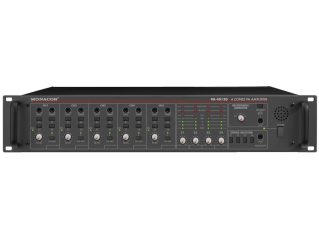 PA-40120 4-strefowy wzmacniacz miksujący PA z 4 aktywnymi wyjściami 120W.