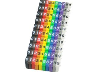PK026BIA Oznaczniki kabli 0-9 na kable