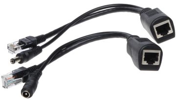POE-UNI-B Adapter do zasilania po skrętce, czarny
