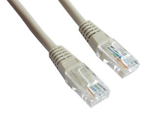 PCU5-10CC-1500-S Patch cord kat.5e 15m, szary