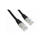 PCU5-10CC-0050-BK PATCH CORD KAT.5E 0.5M, CZARNY