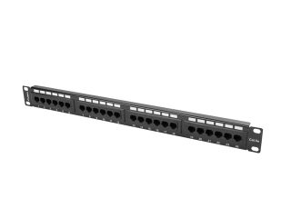 PPU5-1024-B PATCH PANEL 24 PORT 1U 19" KAT.5E UTP C