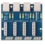 PTU-54-EXT/POE Ochronnik przepięciowy 4xIP wewnętrzny
