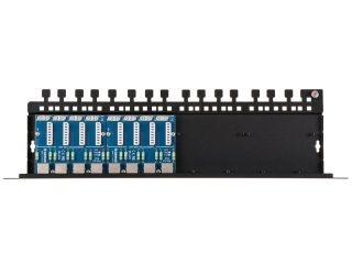PTU-58R-ECO/PoE 8 kanałowy patch panel LAN/IP-CCTV z zabezpieczeniem przeciwprzepięciowym seria ECO