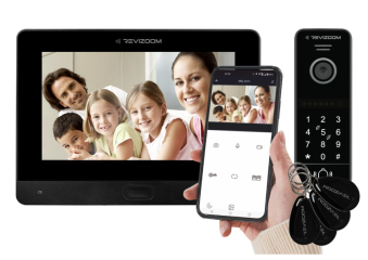 RM-T471HD BLACK/RC-411HD-CK Zestaw VD z czytnikiem RFiD, PIN