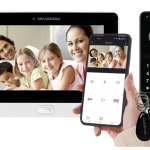 RM-T471HD WHITE/RC-411HD-CK Zestaw VD RFiD,PIN, monitor biały