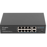 RSFE-8P-2GE-120 Switch 10 portowy (8xPoE), rack