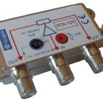 RTA-120 Rozgałęźnik aktywny 1/2, wbudowane regulowane tłumiki , TELMOR