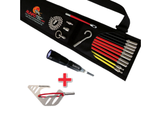 RUNPOTEC-RUNPOSTICKS Zestaw prętów bazaltowych do przeciągania kabla RUNPOSTICKS Comfort