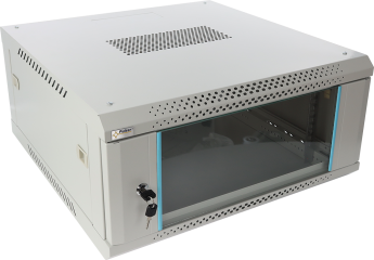 RWA466-G Szafa RACK 4U /19'' wisząca szara