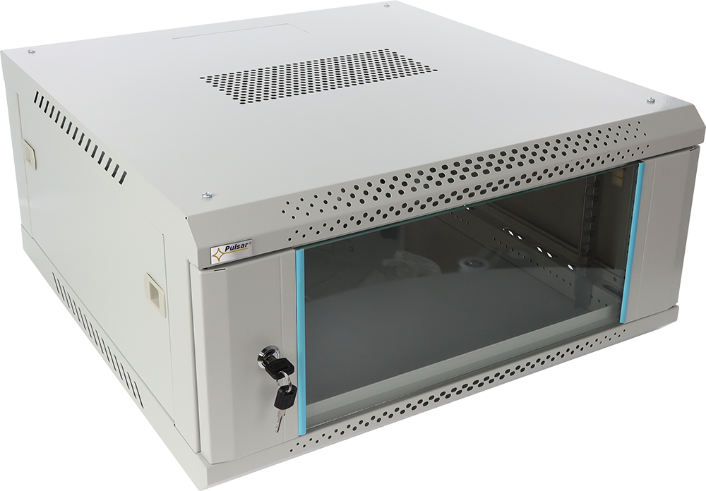 RWA466-G Szafa RACK 4U /19'' wisząca szara