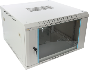 RWA666-G Szafa RACK 6U /19'' wisząca szara