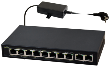 S108 Switch 10-portowy (8xPoE)