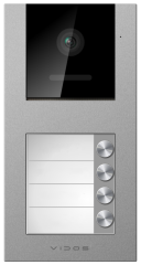 S11-4 Bramofon 4-przyciskowy, SERII X RFiD, VIDOS X